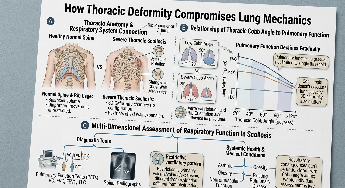 How Scoliosis Impacts Lung Capacity and Breathing