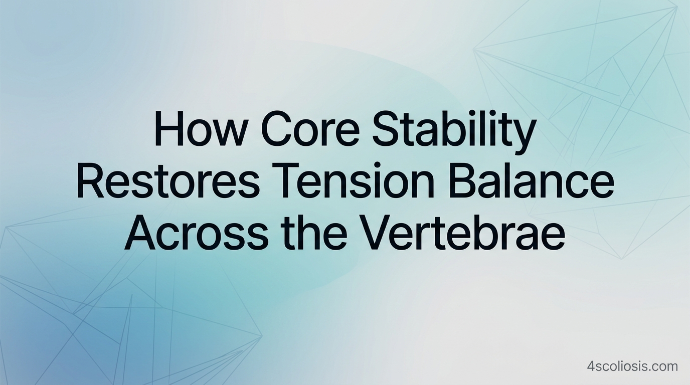 How Core Stability Restores Tension Balance Across the Vertebrae — featured image