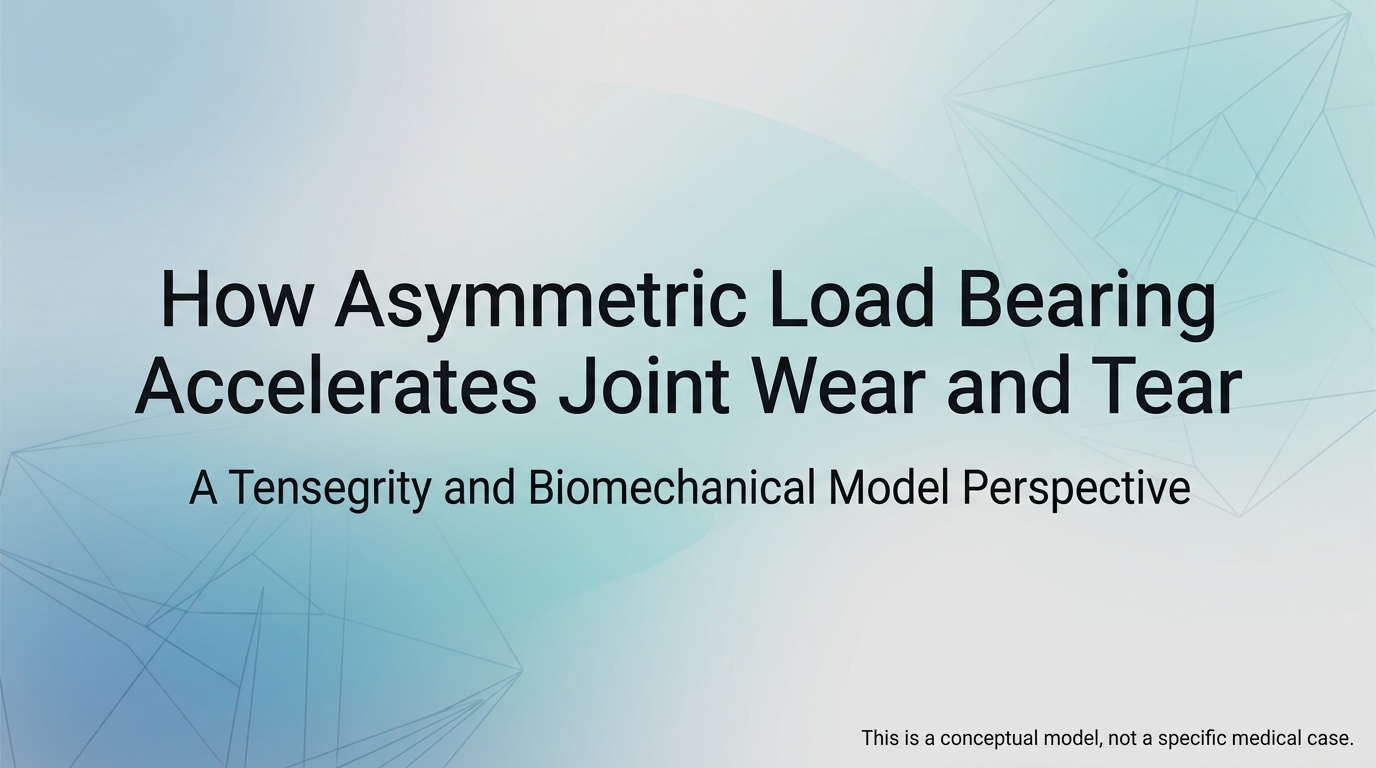 How Asymmetric Load Bearing Accelerates Joint Wear and Tear — featured image
