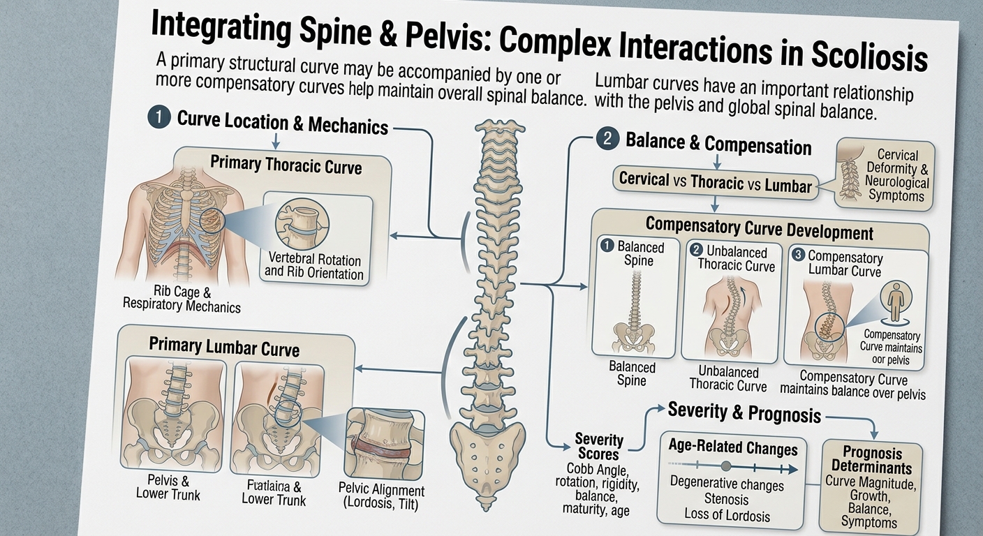 Key Differences Between Cervical, Thoracic, and Lumbar Scoliosis