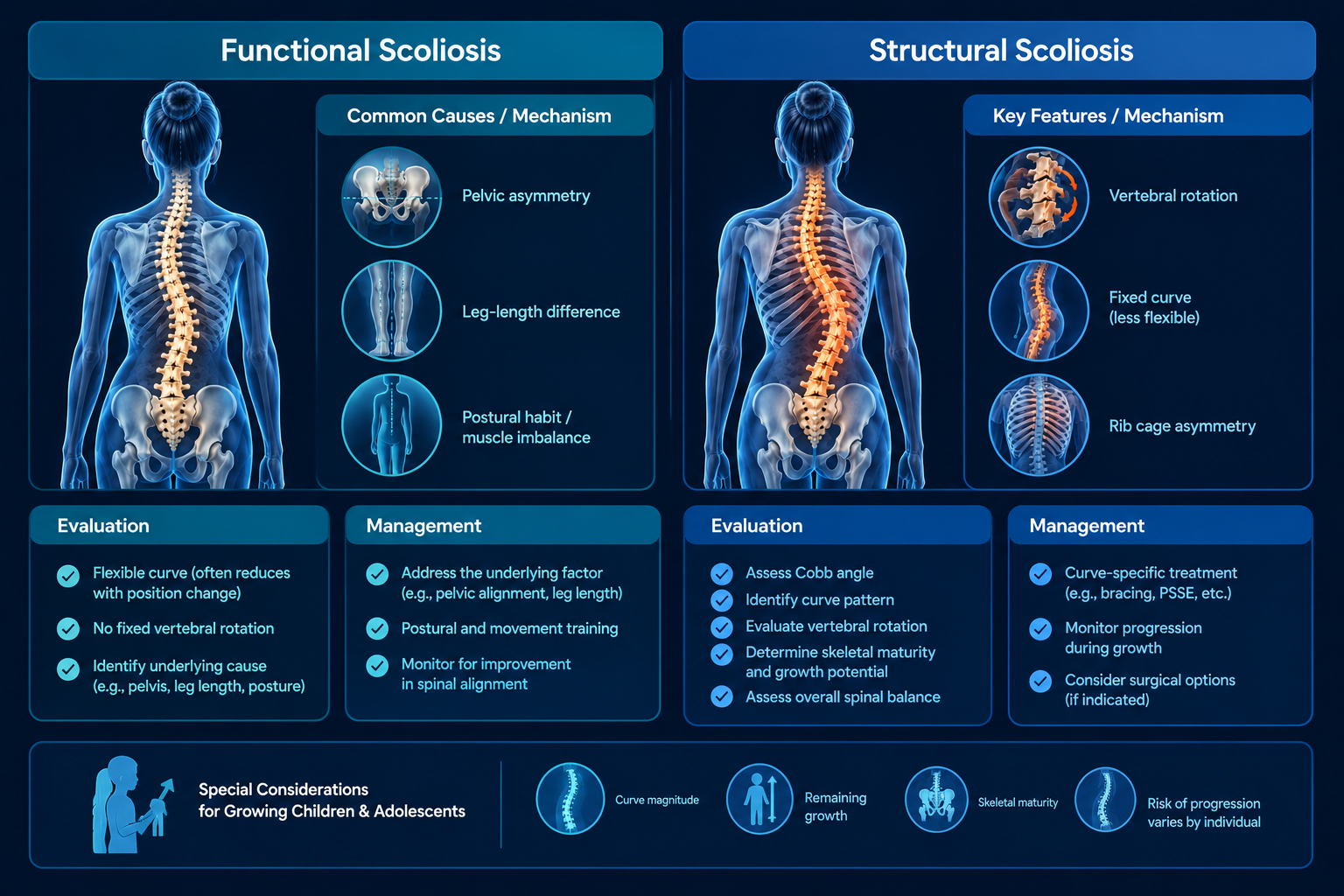Structural vs. Functional Scoliosis
