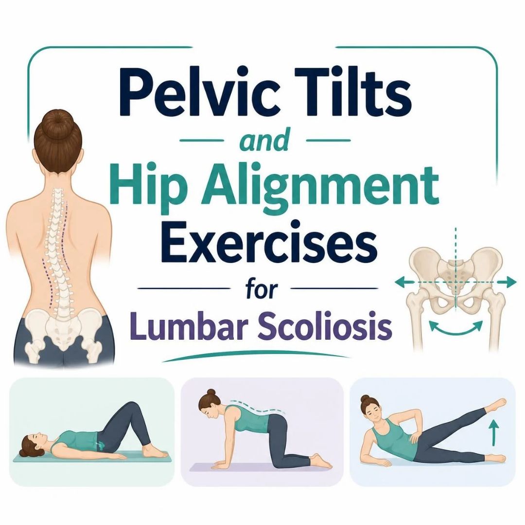 Pelvic Tilts and Hip Alignment Exercises for Lumbar Scoliosis