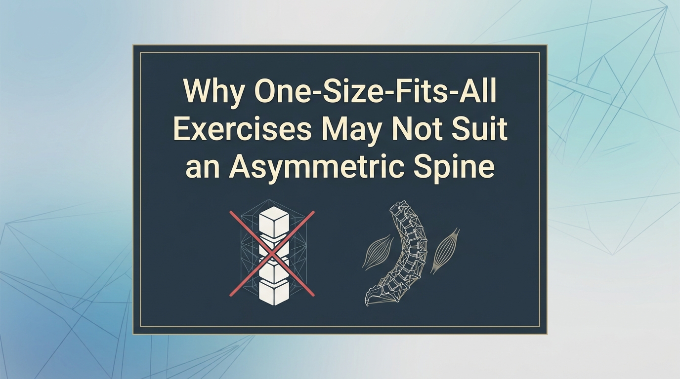 Why One-Size-Fits-All Exercises May Not Suit an Asymmetric Spine — featured image