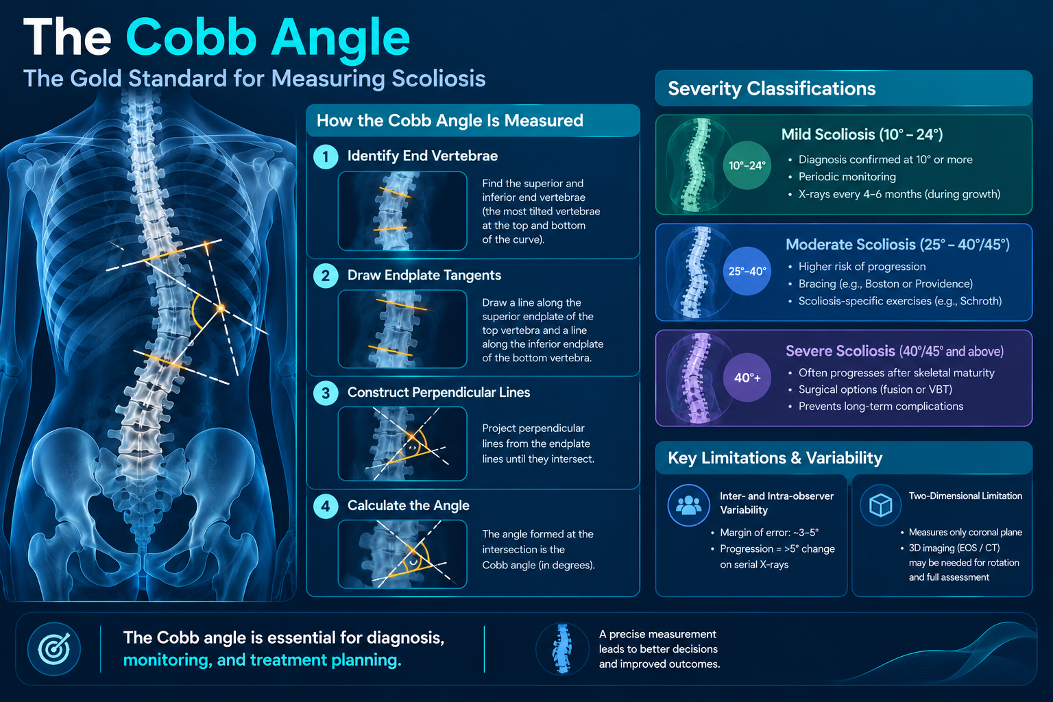 The Cobb Angle: How Scoliosis Severity Is Measured