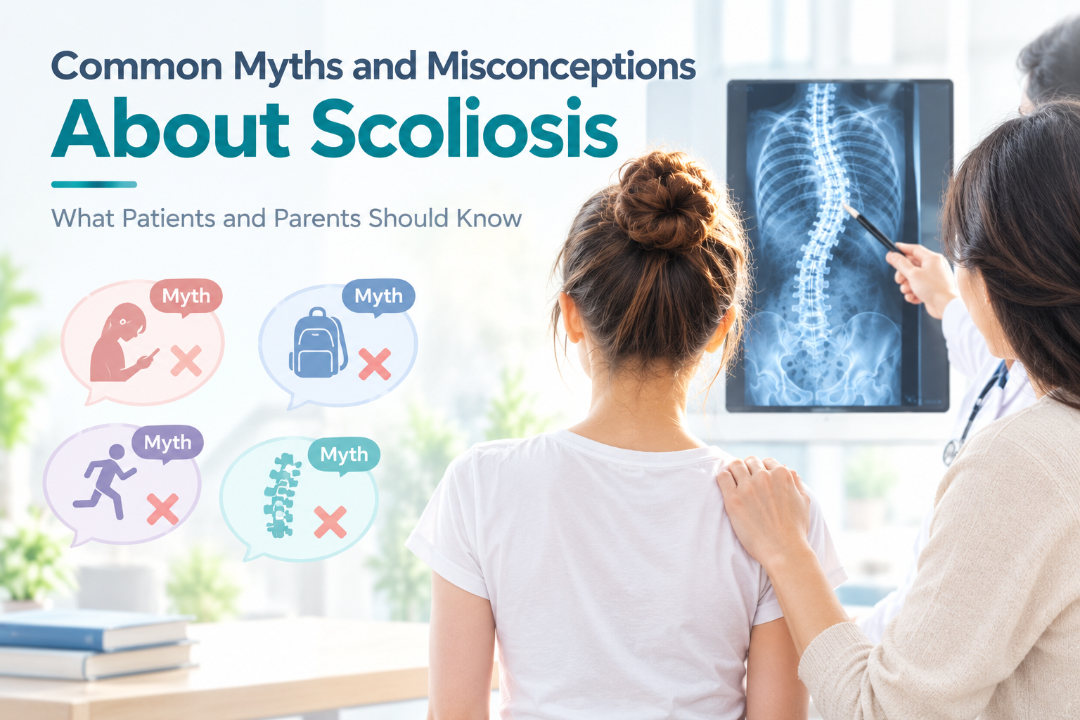 Common Myths and Misconceptions About Scoliosis: What Patients and Parents Should Know — featured image