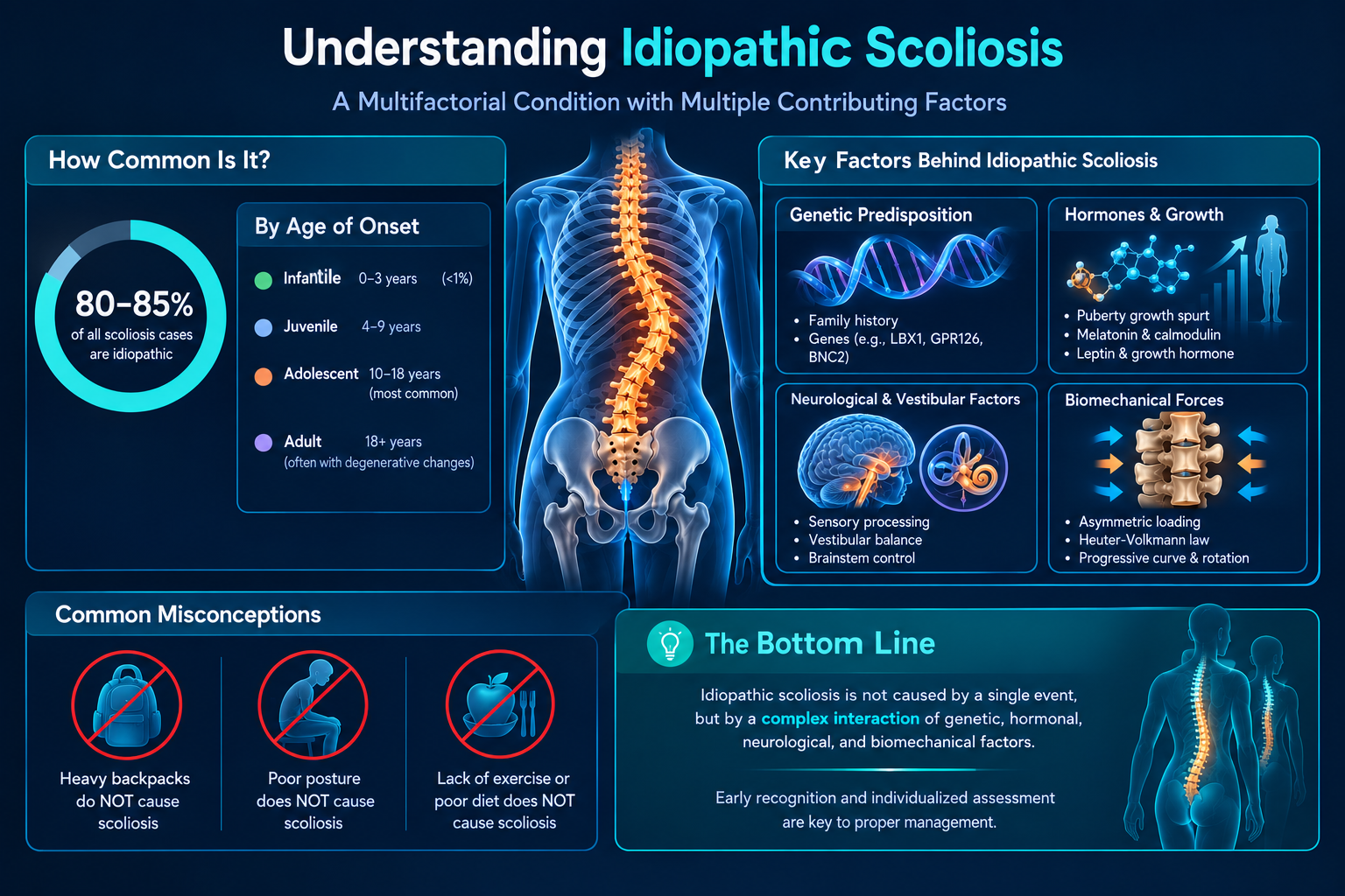 Understanding idiopathic scoliosis